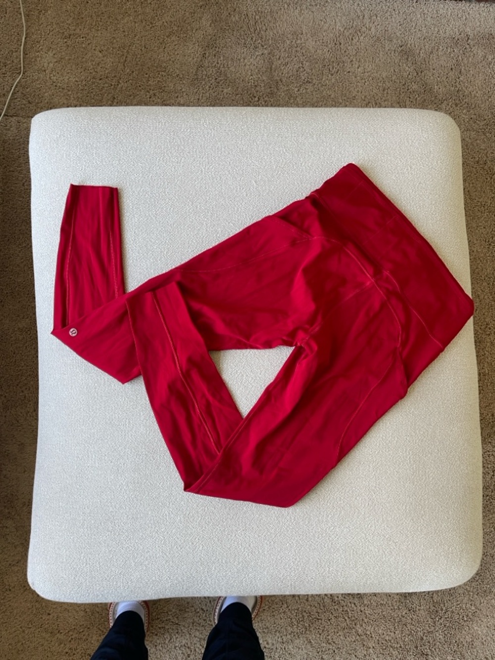 lululemon athletica Red Leggings